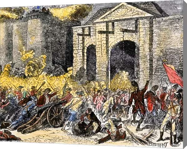 Fall of the Bastille in the French Revolution