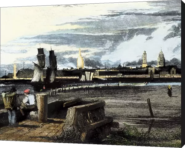 Calais, France, early 19th century