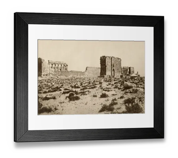 Framed Print : Ancient ruins at Palmyra, or Tadmor, Syria
