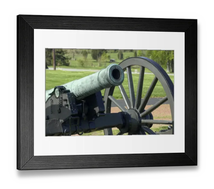 Framed Print : Model 1841 6-pounder smooth-bore cannon used in the Mexican War Framed Print : Model 1841 6-pounder smooth-bore cannon used in the Mexican War