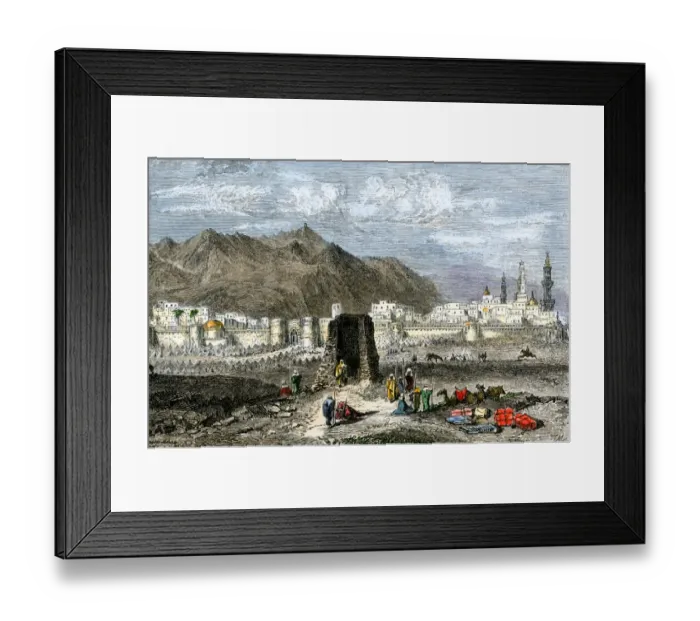 Framed Print : Tomb of Muhammad, Medina Framed Print : Tomb of Muhammad, Medina