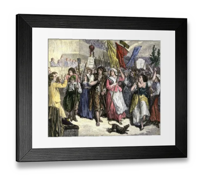 Framed Print : Parisians invasion of the Assembly during the French Revolution Framed Print : Parisians invasion of the Assembly during the French Revolution