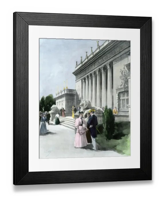 Framed Print : Cotton States Exposition in Atlanta, 1895 Framed Print : Cotton States Exposition in Atlanta, 1895