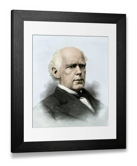 Framed Print : Salmon P. Chase, Chief Justice of the US Supreme Court Framed Print : Salmon P. Chase, Chief Justice of the US Supreme Court