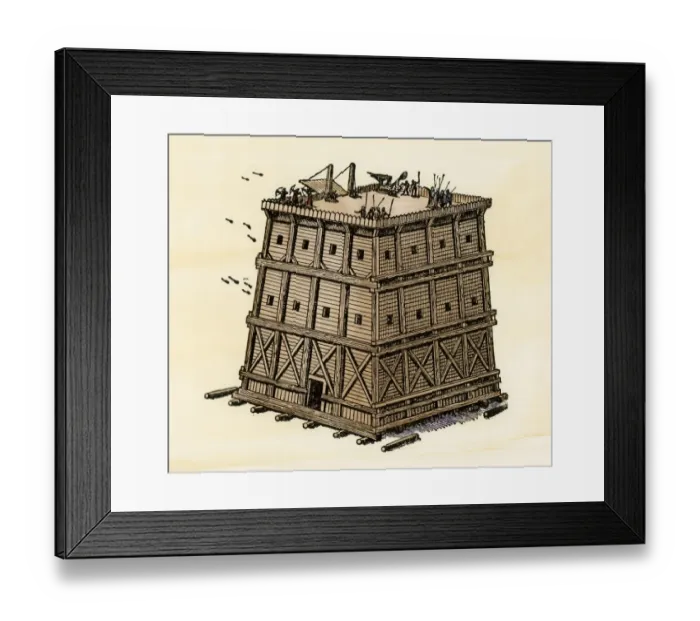 Framed Print : Siege machine Framed Print : Siege machine