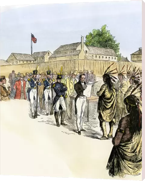Treaty with the Pottawattomies at Fort Dearborn, 1833