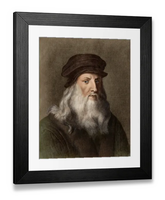 Framed Print : Leonardo da Vinci Framed Print : Leonardo da Vinci