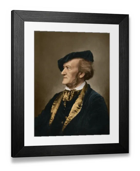 Framed Print : Richard Wagner