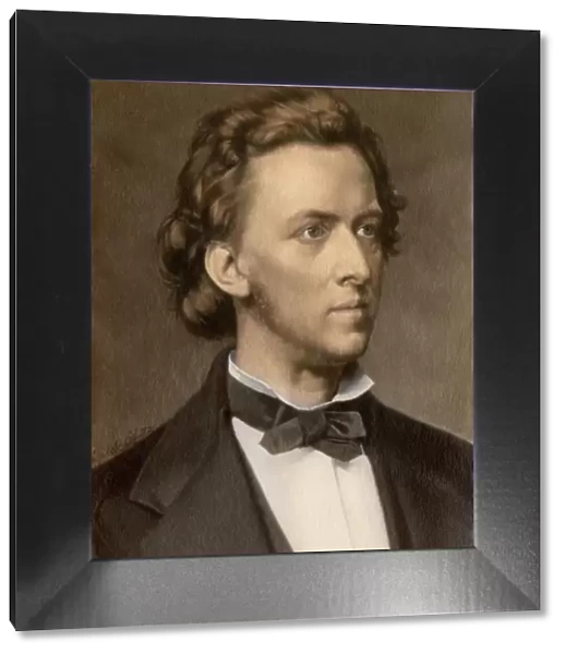 Chopin. Composer and pianist Frederic Chopin.