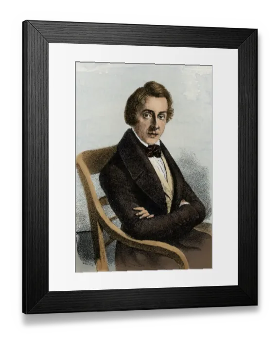 Framed Print : Young Chopin Framed Print : Young Chopin