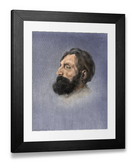 Framed Print : Rodin. Portrait of sculptor Auguste Rodin. Framed Print : Rodin. Portrait of sculptor Auguste Rodin.