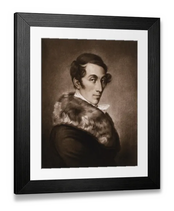 Framed Print : Carl Maria von Weber Framed Print : Carl Maria von Weber