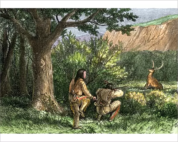 Native American hunters
