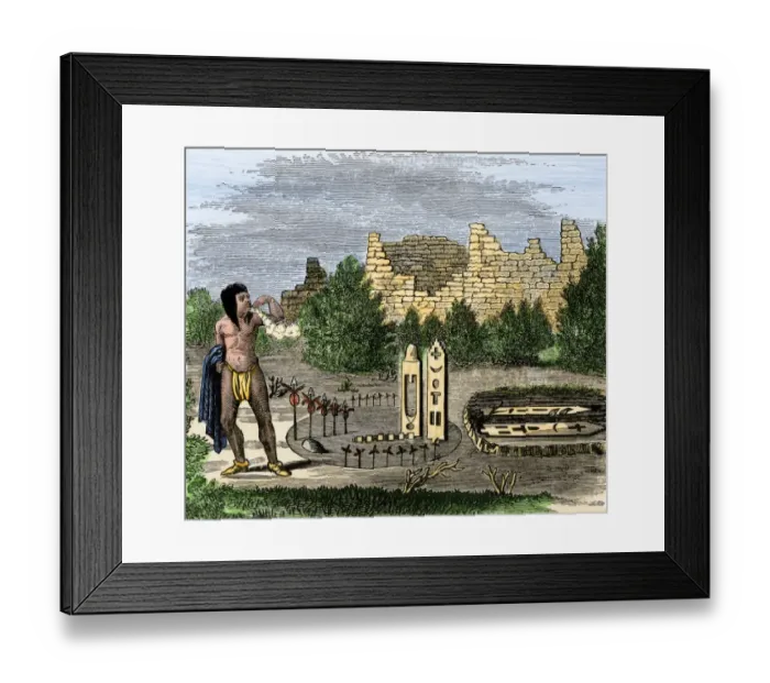Framed Print : Zuni altars and religious ceremony using tobacco Framed Print : Zuni altars and religious ceremony using tobacco