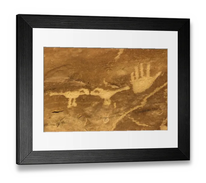 Framed Print : Petroglyphs at Mesa Verde Framed Print : Petroglyphs at Mesa Verde
