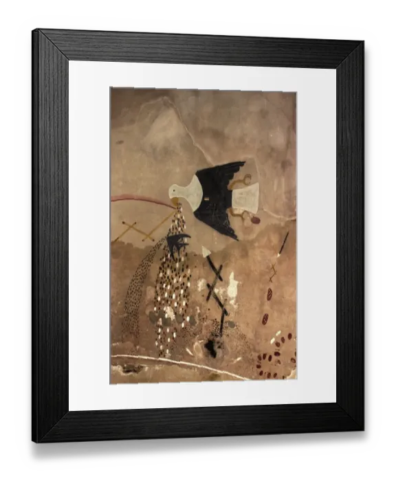 Framed Print : Thunderbird with lightning and rain Framed Print : Thunderbird with lightning and rain