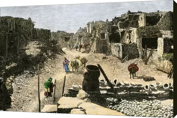 Zuni Pueblo in the 1800s