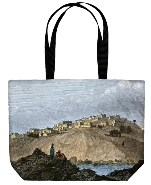 Laguna Pueblo, 1800s