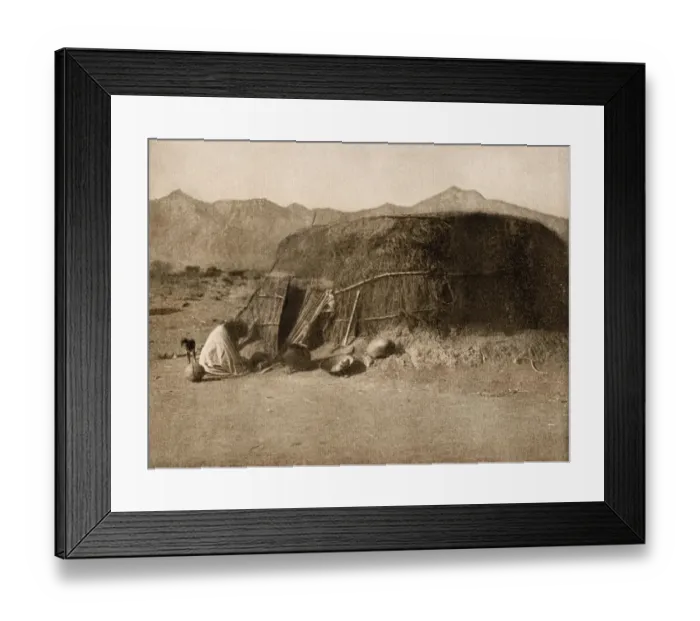 Framed Print : Pima lodge, 1907 Framed Print : Pima lodge, 1907