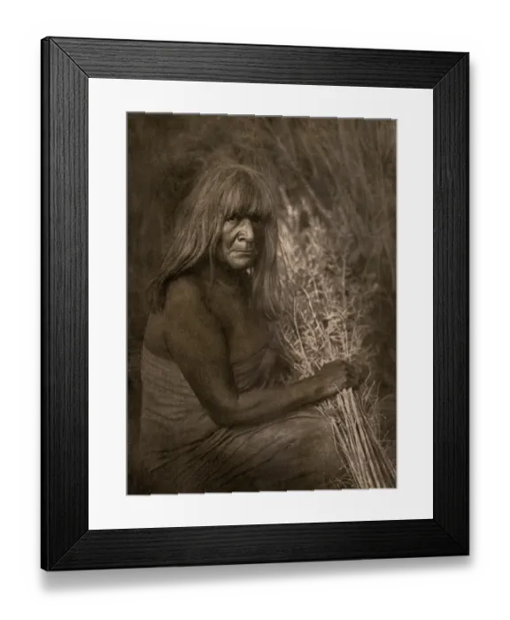 Framed Print : Maricopa woman, 1907