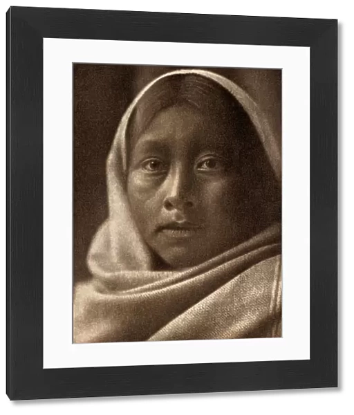 Young Papago woman, 1907