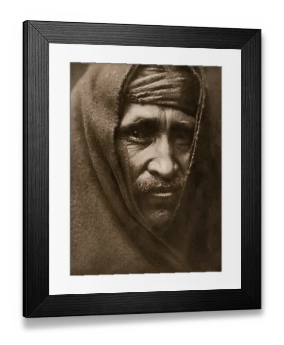 Framed Print : Navajo singer, 1904
