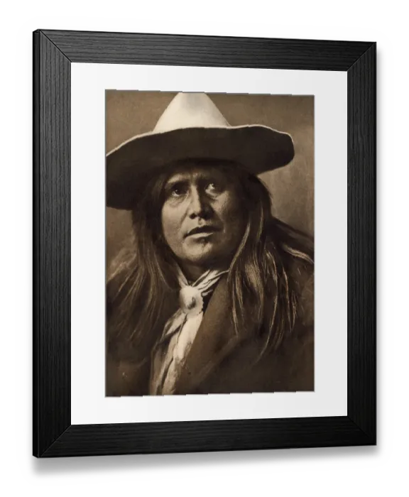 Framed Print : Apache cowboy, 1903 Framed Print : Apache cowboy, 1903