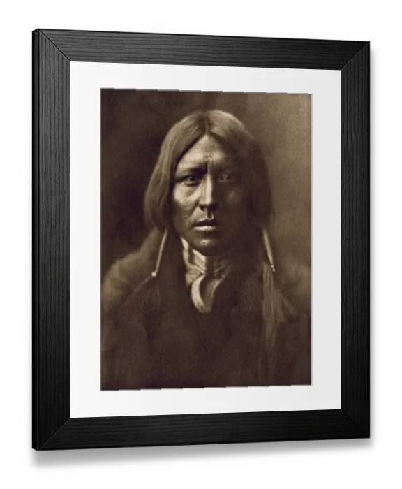Framed Print : Young Apache man, 1904 Framed Print : Young Apache man, 1904