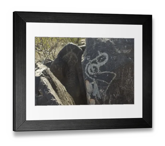Framed Print : Petroglyphs of the Jornada-Mogollon culture, NM Framed Print : Petroglyphs of the Jornada-Mogollon culture, NM