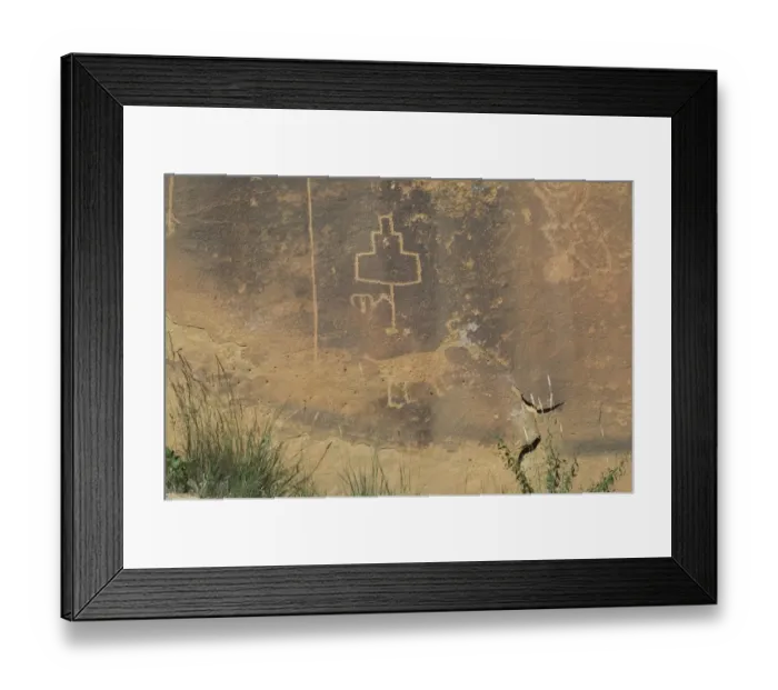 Framed Print : Petroglyphs in Lobo Canyon, NM Framed Print : Petroglyphs in Lobo Canyon, NM