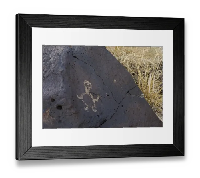 Framed Print : Petroglyph near Albuquerque, New Mexico Framed Print : Petroglyph near Albuquerque, New Mexico