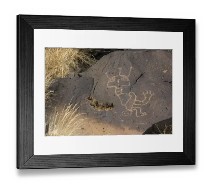 Framed Print : Petroglyph near Albuquerque, New Mexico Framed Print : Petroglyph near Albuquerque, New Mexico
