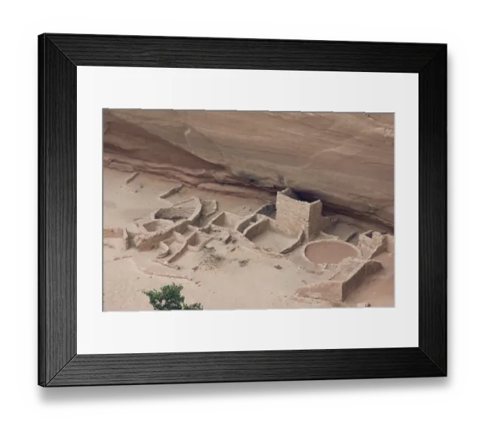 Framed Print : Antelope House, an Anasazi / Ancestral Puebloan cliff-dwelling in Canyon de Chelly