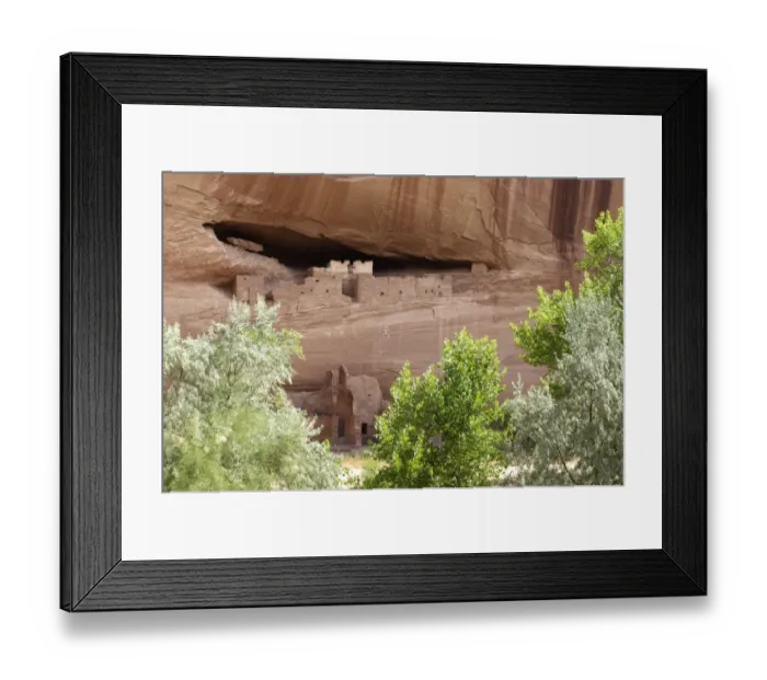 Framed Print : White House, ruins, of an Anasazi / Ancestral Puebloan cliff-dwelling