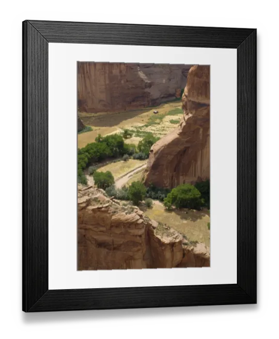 Framed Print : Canyon de Chelly on the Navajo Nation reservation Framed Print : Canyon de Chelly on the Navajo Nation reservation