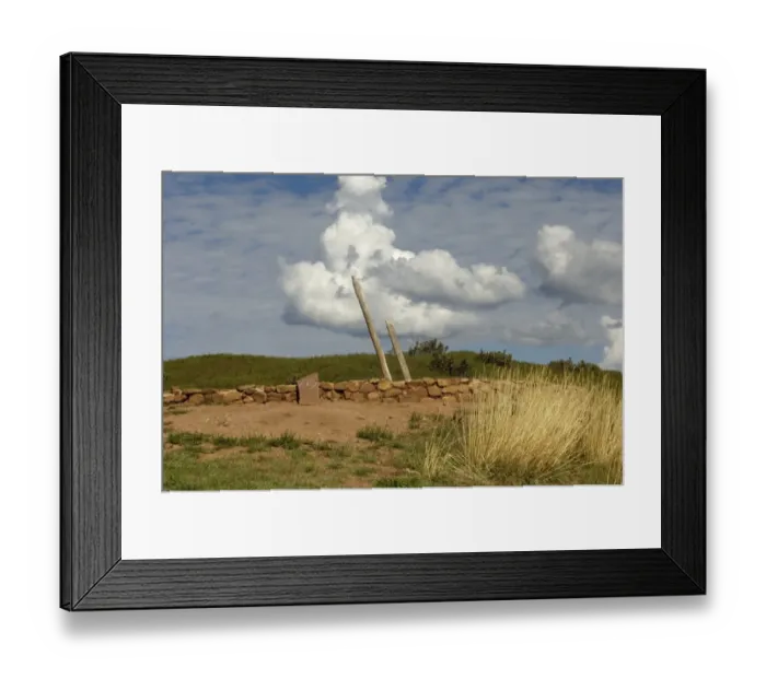 Framed Print : Kiva at Pecos Pueblo, seat of the 17th-century Pueblo Revolt