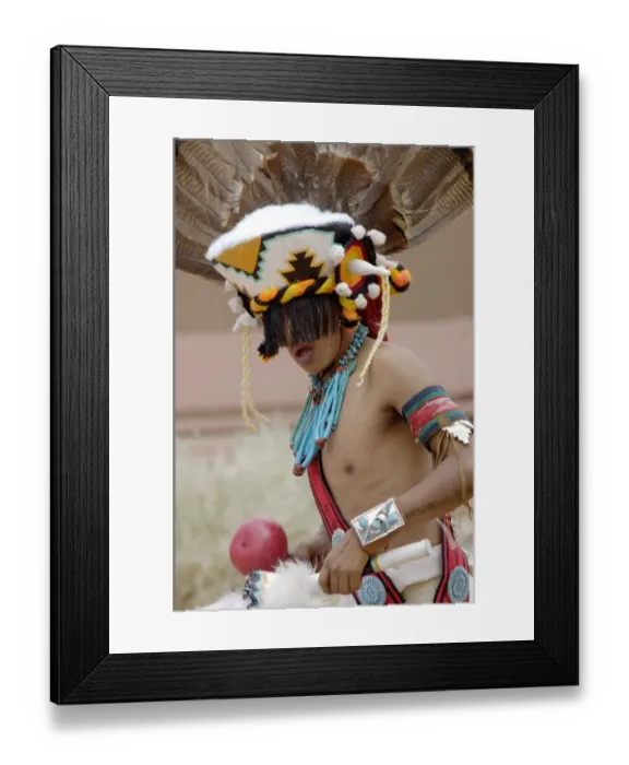 Framed Print : Zuni Red-Tailed Hawk Dancer performing the Turkey Dance at the Gallup Framed Print : Zuni Red-Tailed Hawk Dancer performing the Turkey Dance at the Gallup