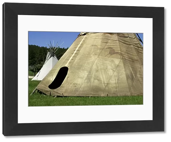 Sioux tepees