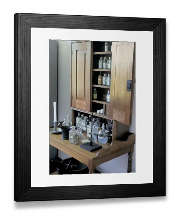 Framed Print : Pharmacy at Fort Howard, Green Bay, Wisconsin