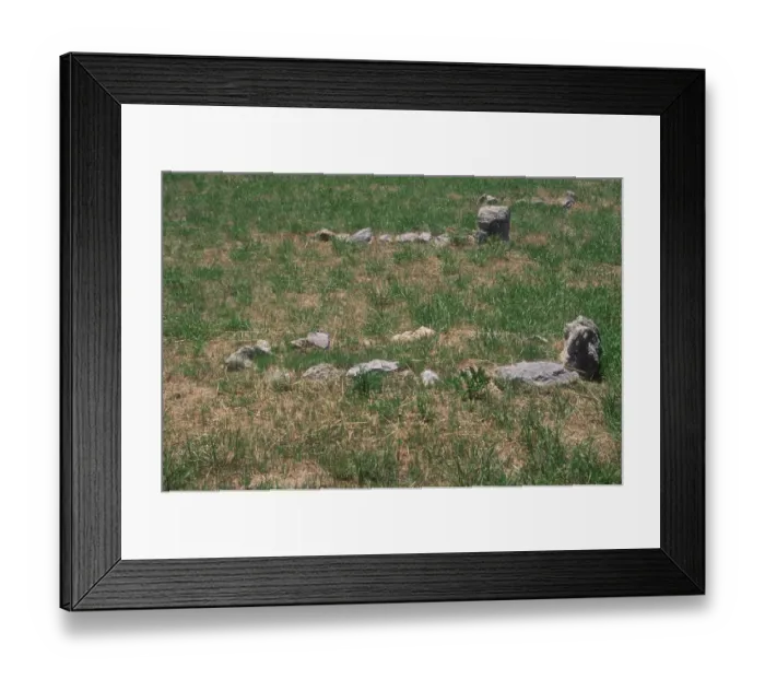 Framed Print : Oregon Trail pioneer graves, Wyoming Framed Print : Oregon Trail pioneer graves, Wyoming