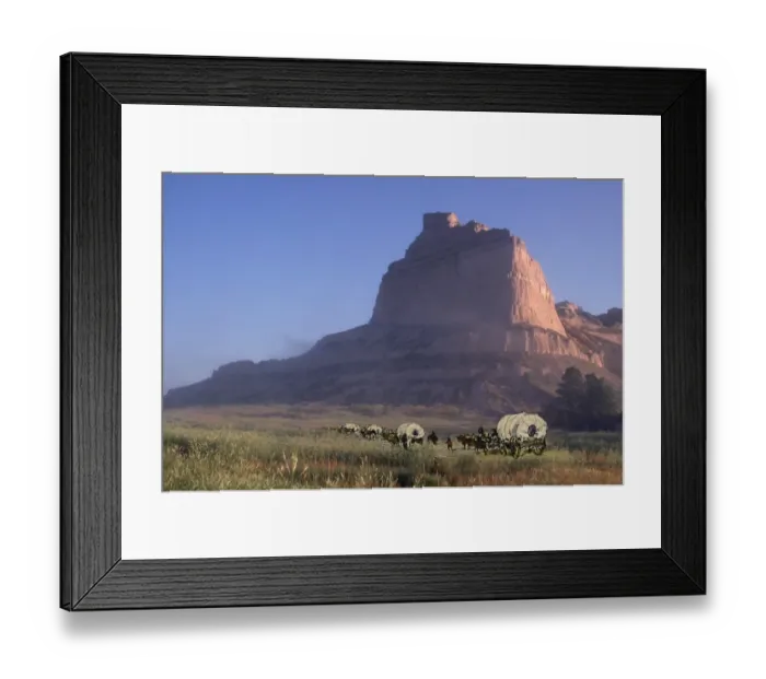 Framed Print : Sunrise on the Oregon Trail Framed Print : Sunrise on the Oregon Trail