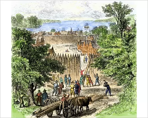 Stockade which became Wall Street