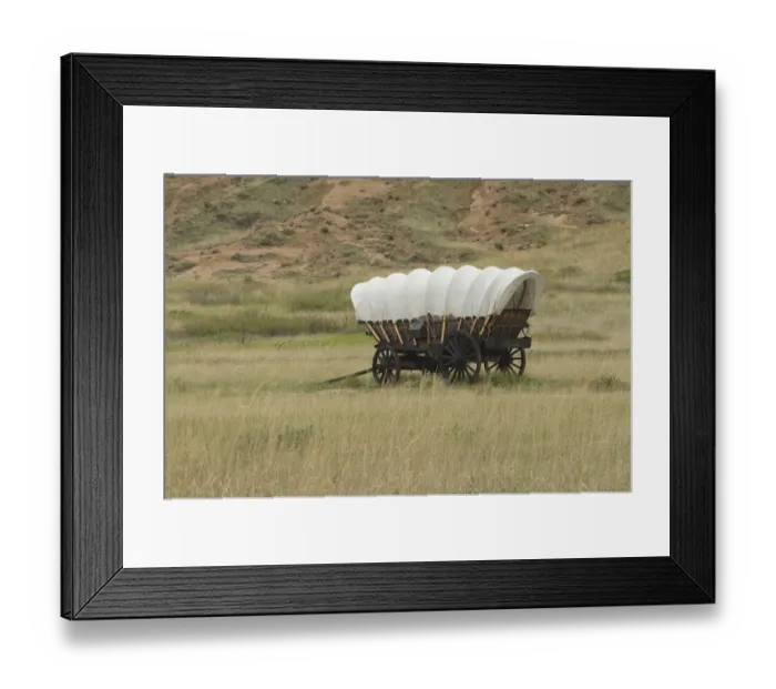 Framed Print : Conestoga wagon on the Oregon Trail Framed Print : Conestoga wagon on the Oregon Trail