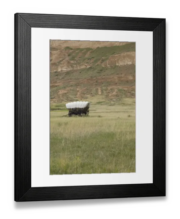 Framed Print : Conestoga wagon on the Oregon Trail Framed Print : Conestoga wagon on the Oregon Trail