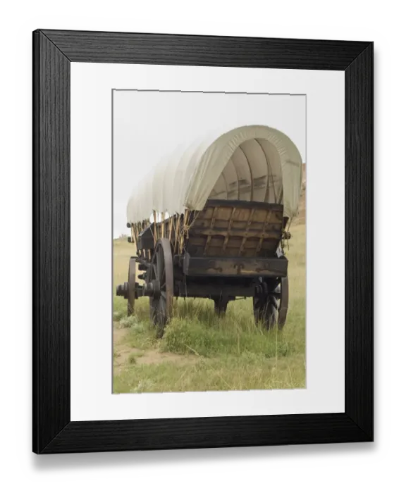 Framed Print : Conestoga wagon on the Oregon Trail Framed Print : Conestoga wagon on the Oregon Trail