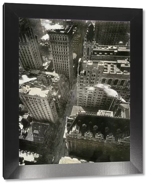 New York City skyscrapers, circa 1900
