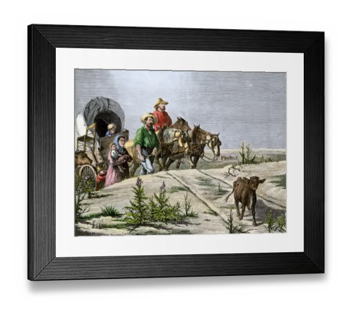 Framed Print : Arkansas pilgrims Framed Print : Arkansas pilgrims