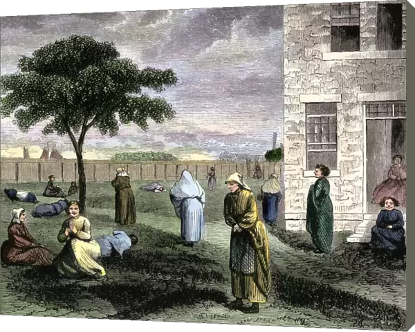 Blackwells Island Lunatic Asylum, New York City, 1860s
