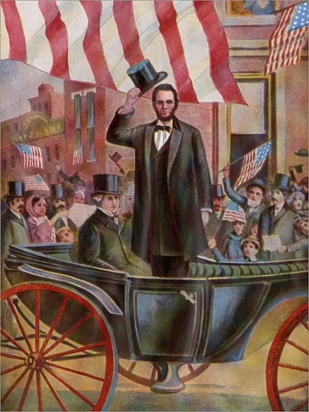 Abraham Lincolns inaugural parade, 1861
