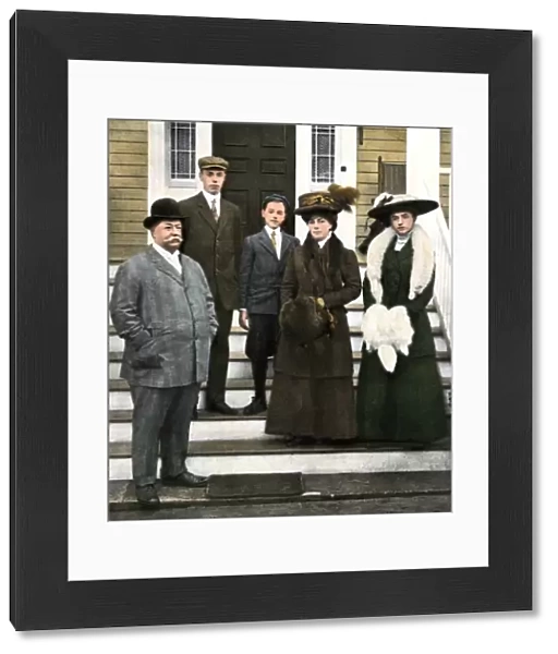 President Taft and his family